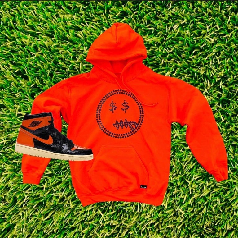 Orange Beastmode Hoodie (Unisex)